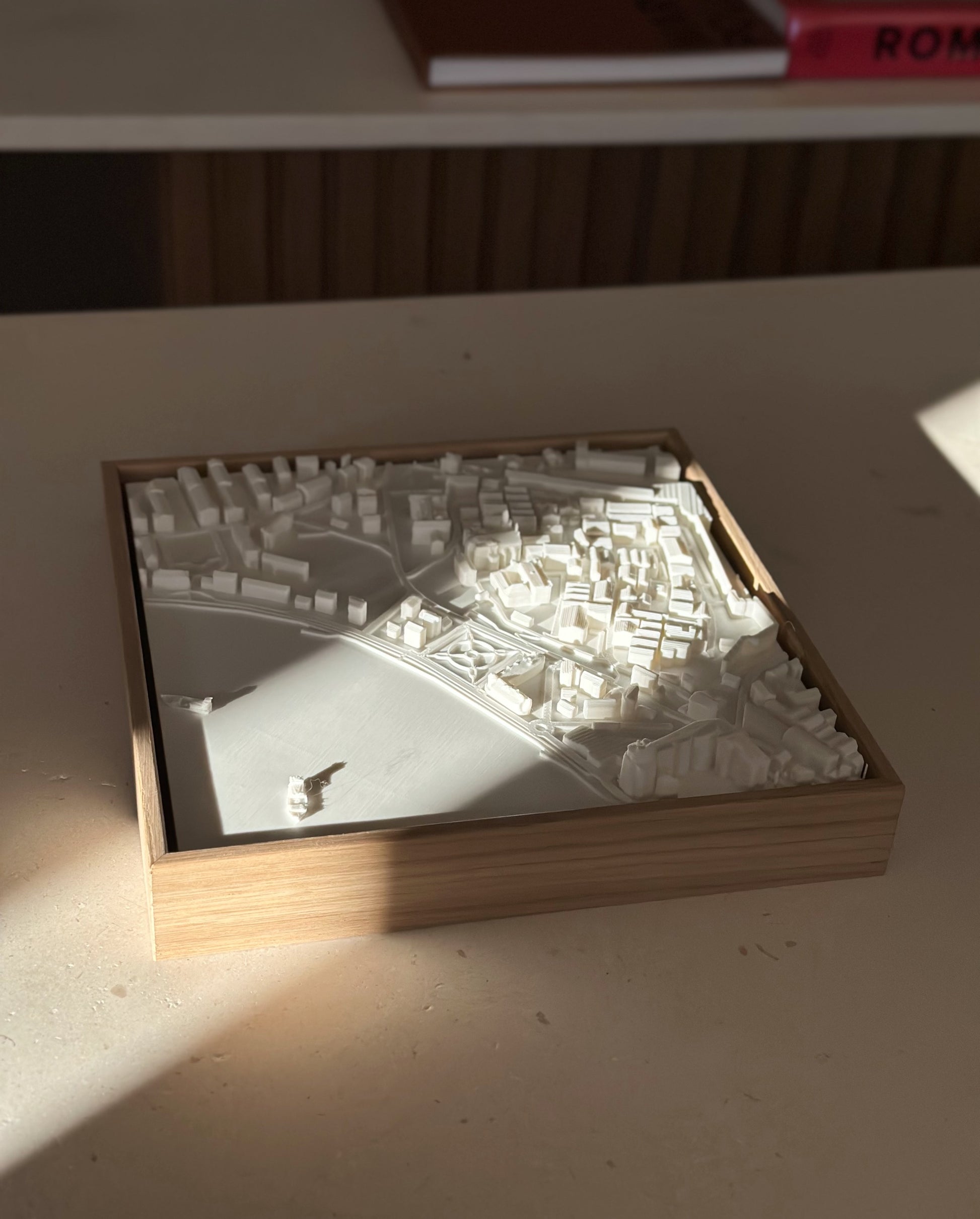 Hondarribia/Fuenterrabia Compact mapa 3D en relieve