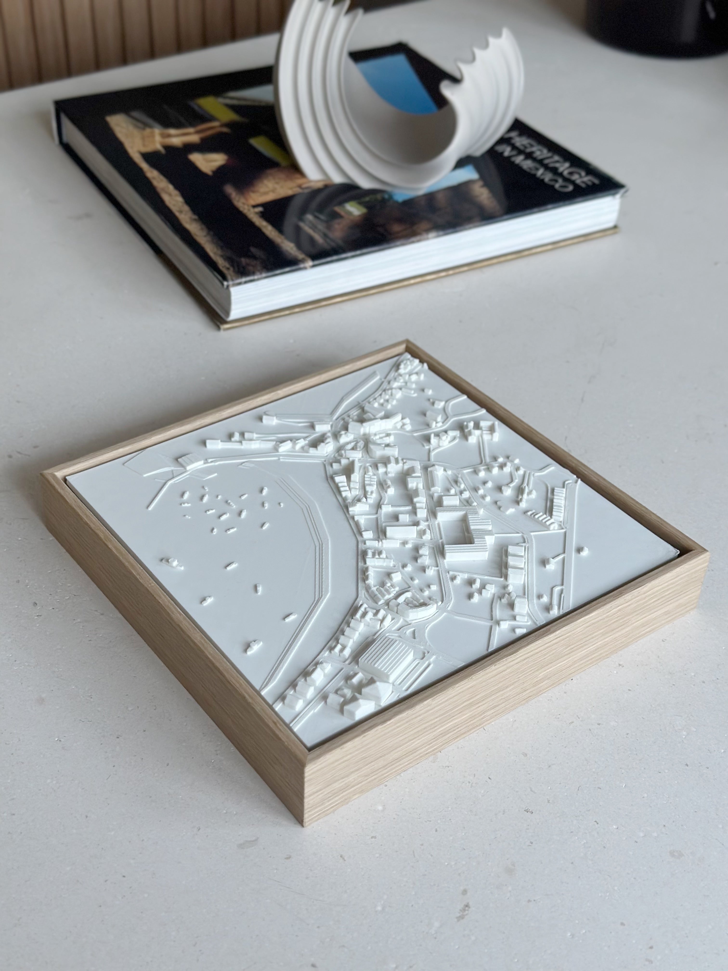 Panxon Compact mapa 3D en relieve