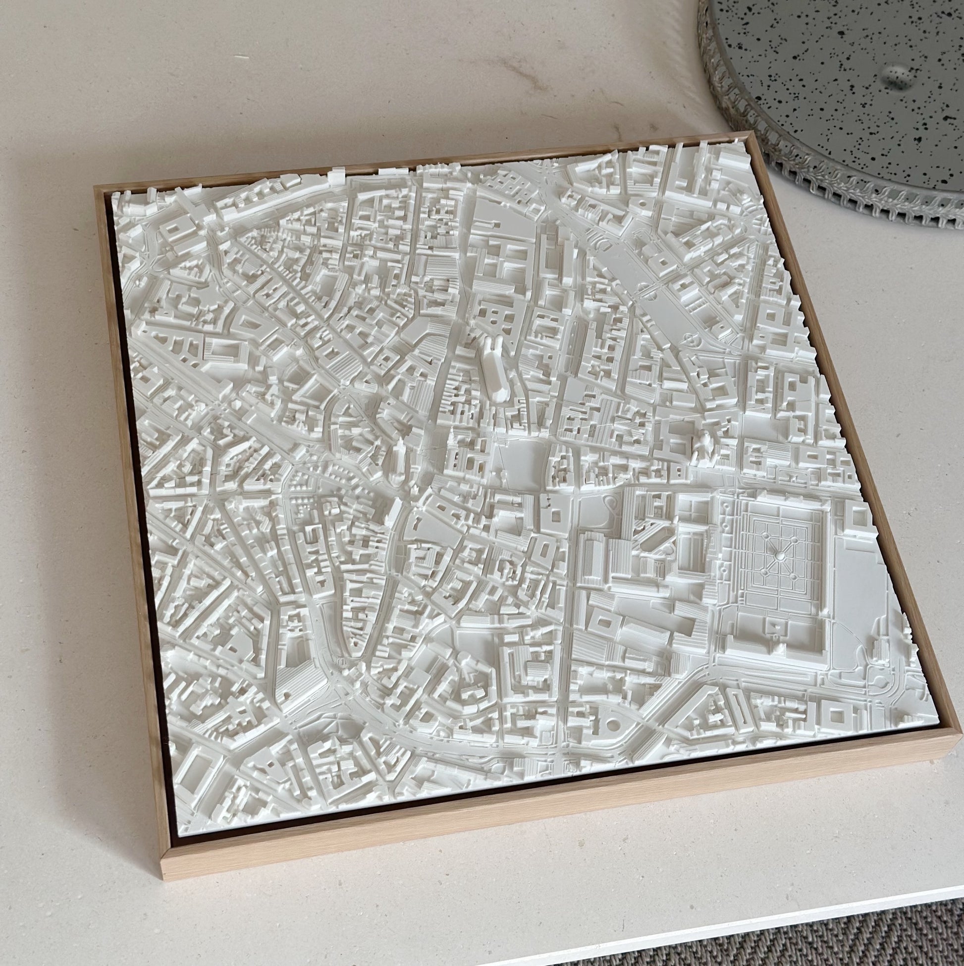 Munich Moderate mapa 3D en relieve