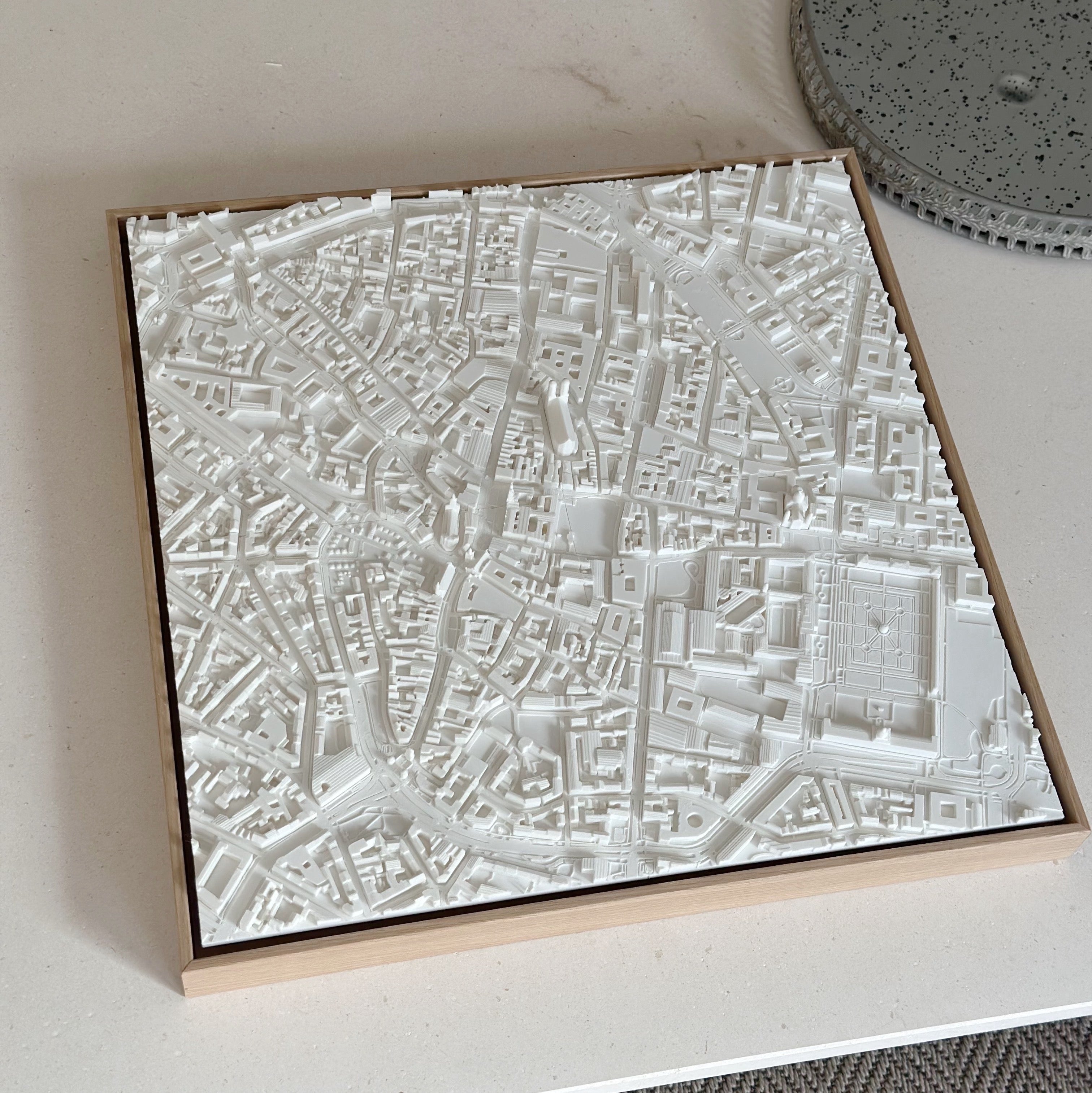 Munich Moderate mapa 3D en relieve