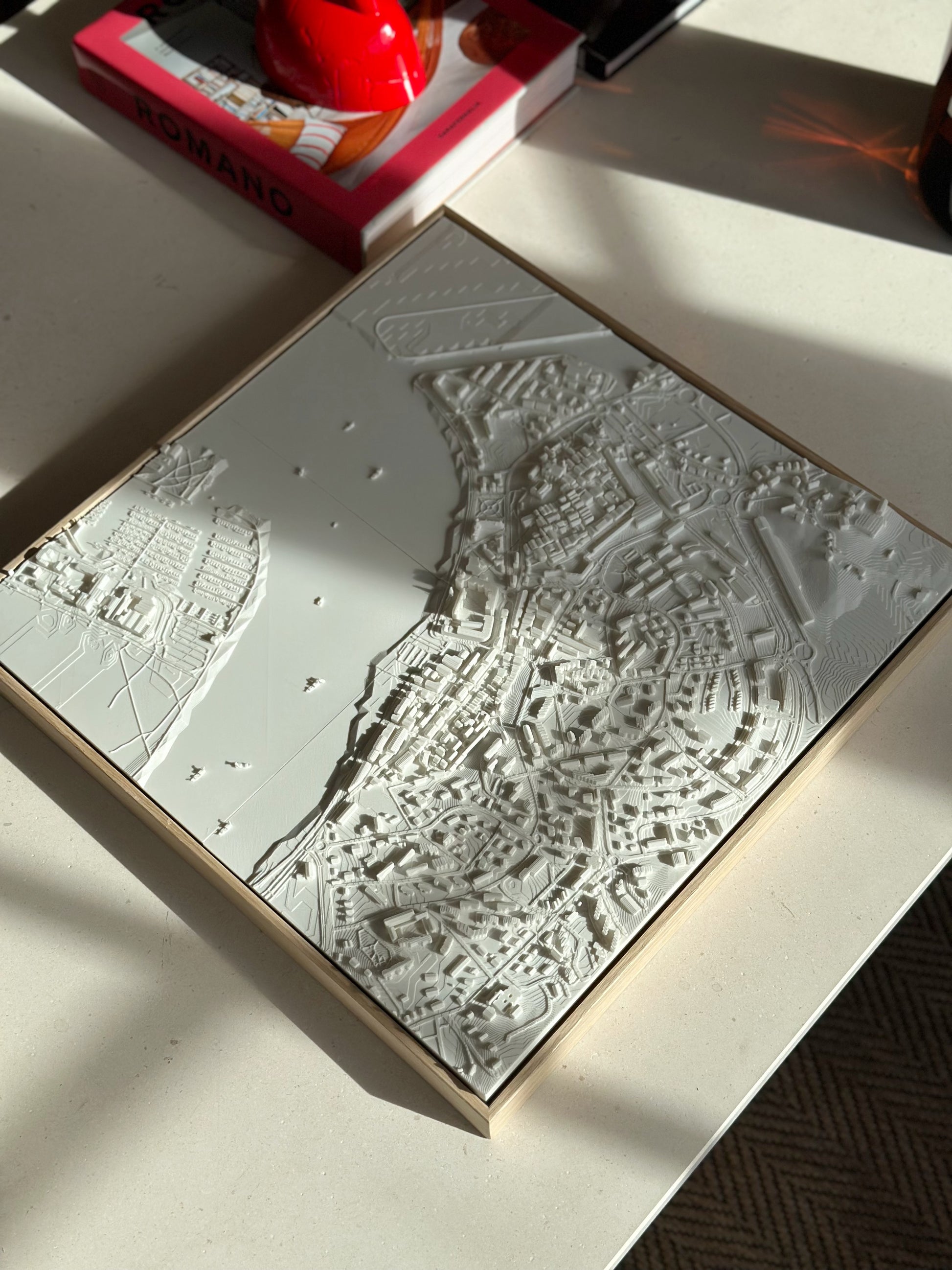 Fuenterrabia / Hondarribia Moderate mapa 3D en relieve