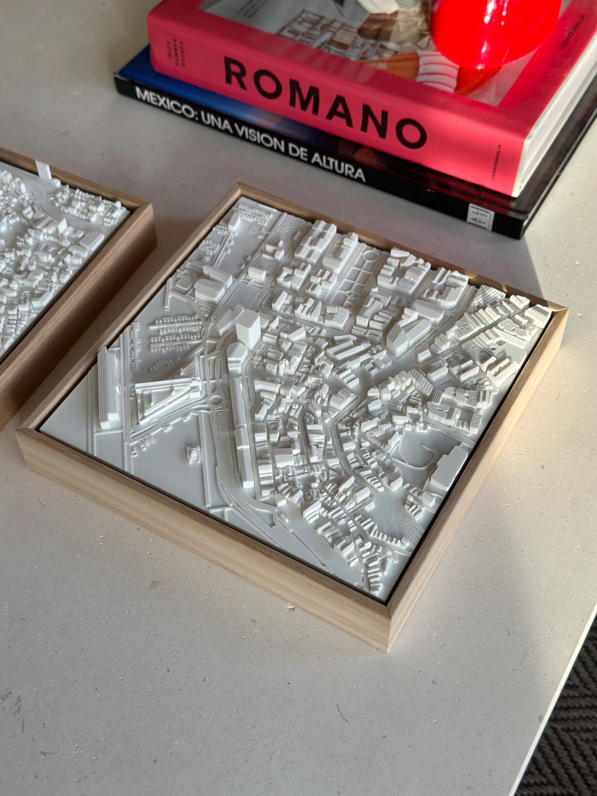 Vigo Compact mapa 3D en relieve