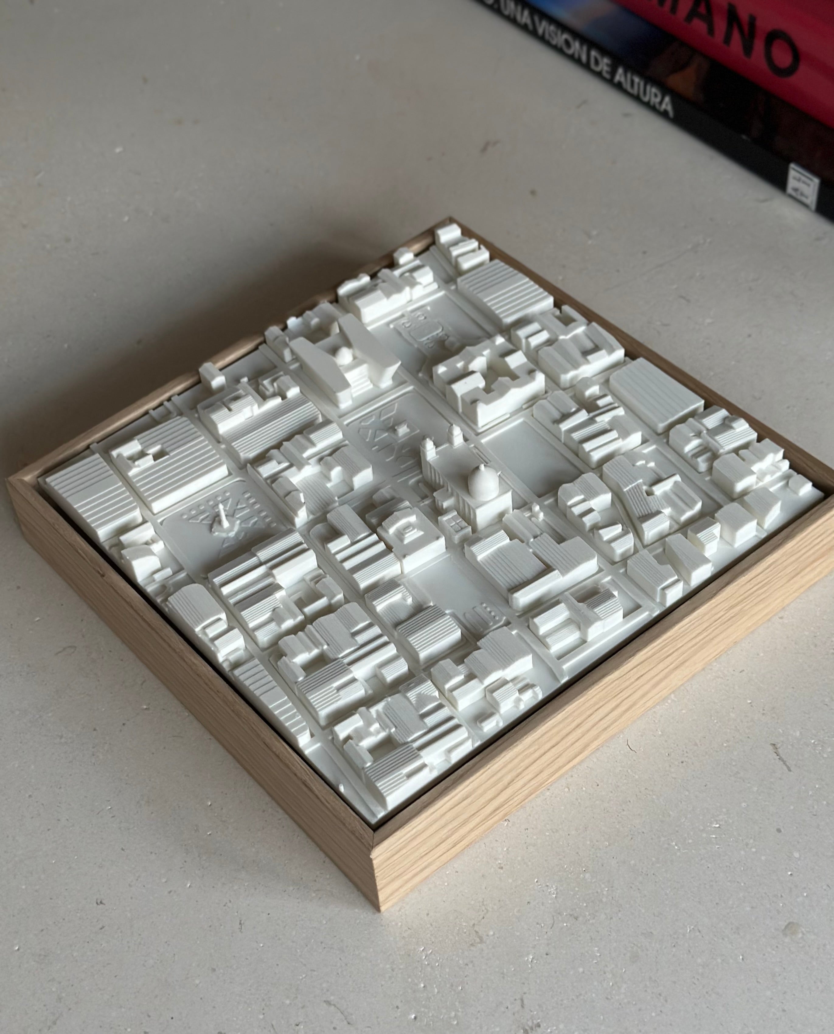 El Salvador Compact mapa 3D en relieve
