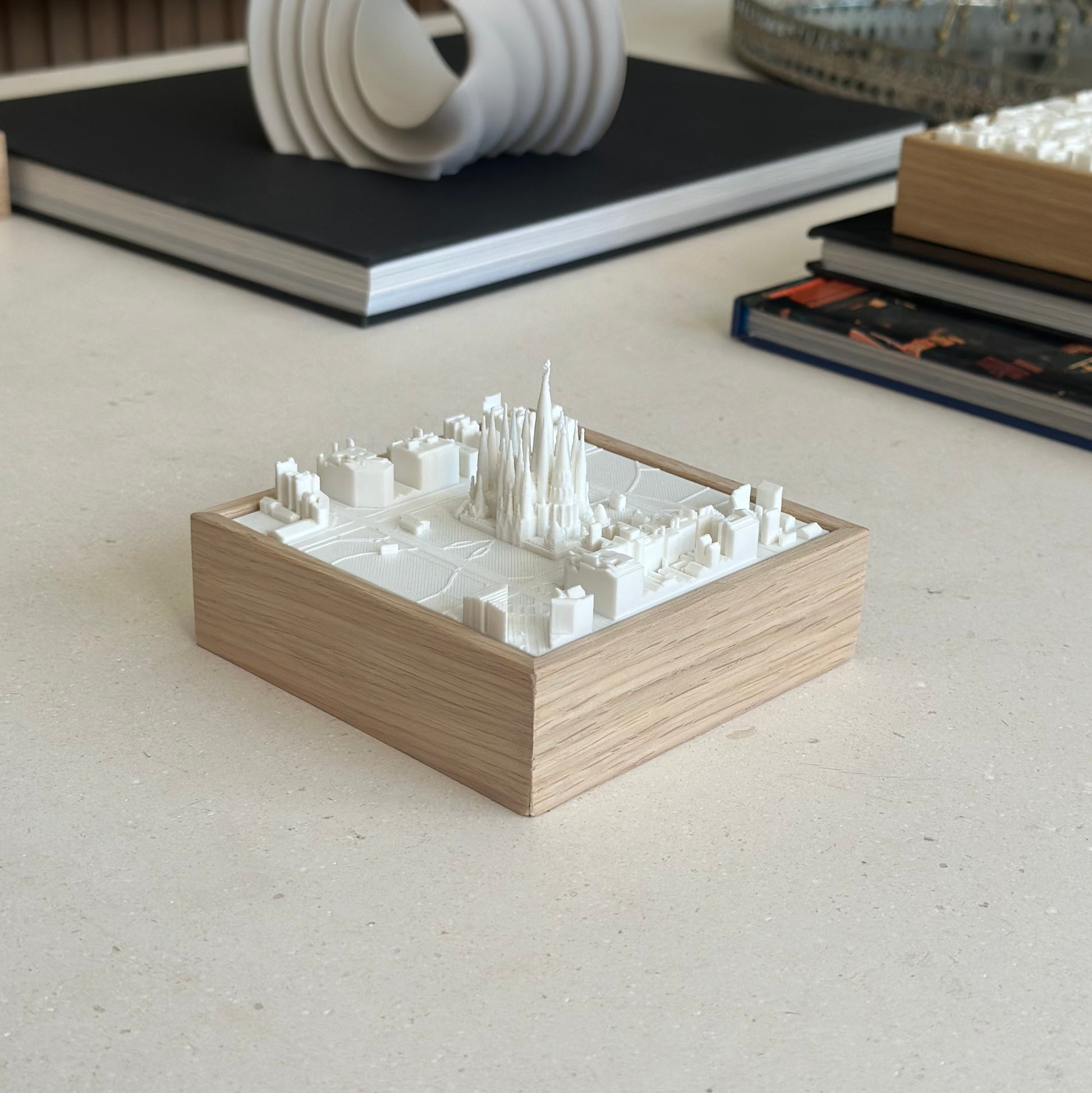 Barcelona MINI mapa 3D en relieve