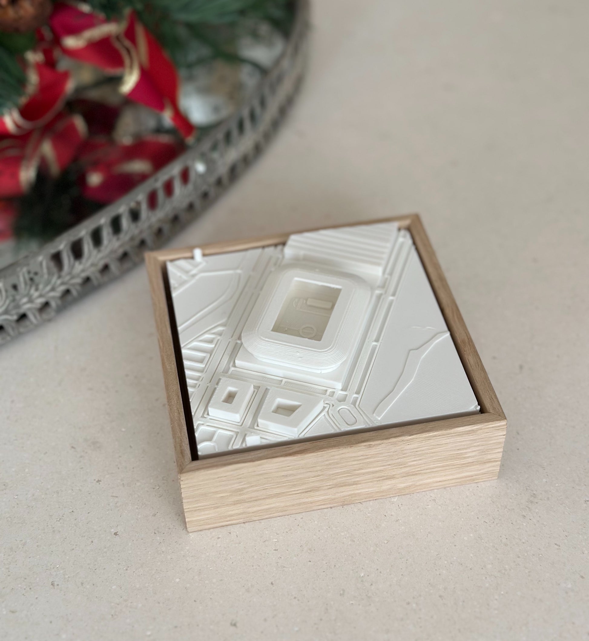 Pamplona · El Sadar MINI mapa 3D en relieve