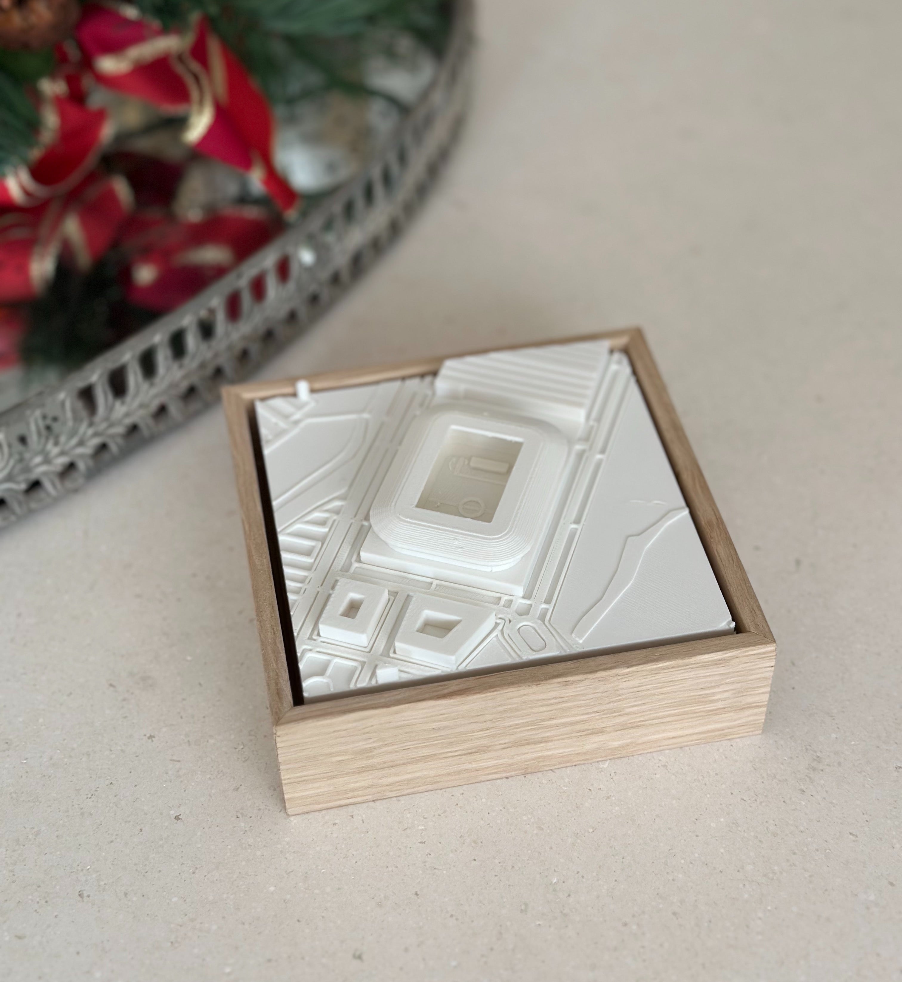 Pamplona · El Sadar MINI mapa 3D en relieve