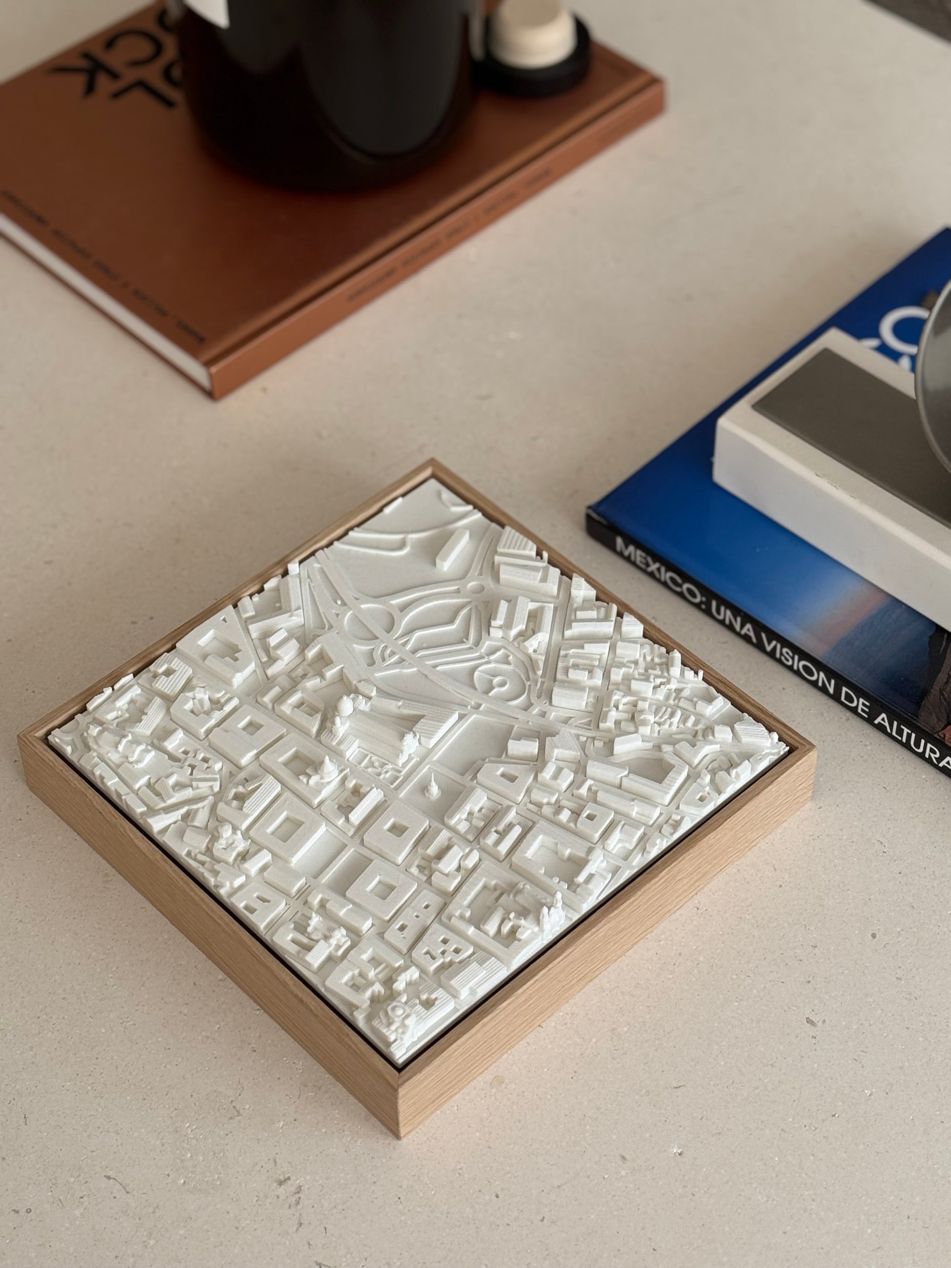 Catania Compact mapa 3D en relieve