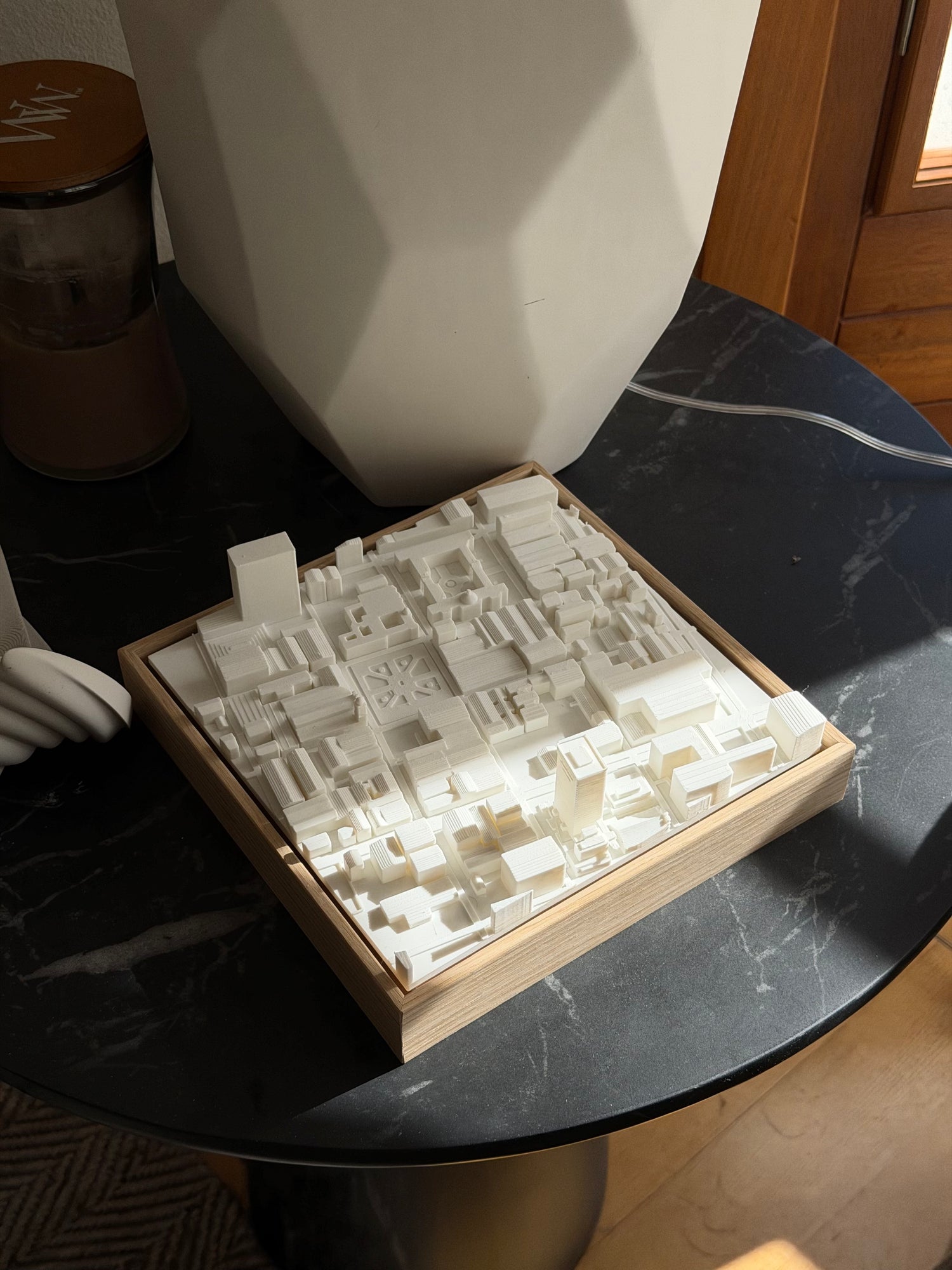 Caracas Compact mapa 3D en relieve