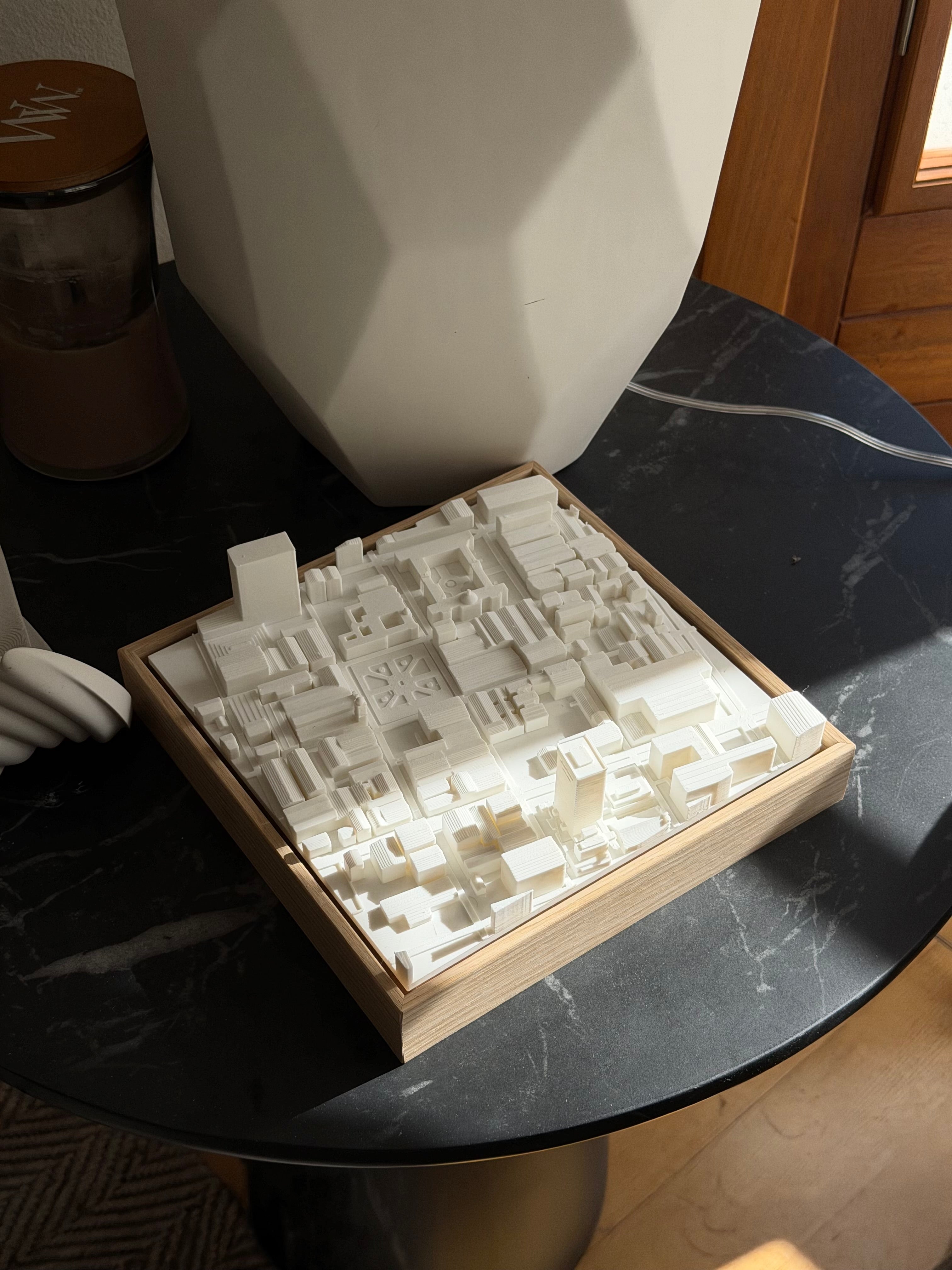 Caracas Compact mapa 3D en relieve
