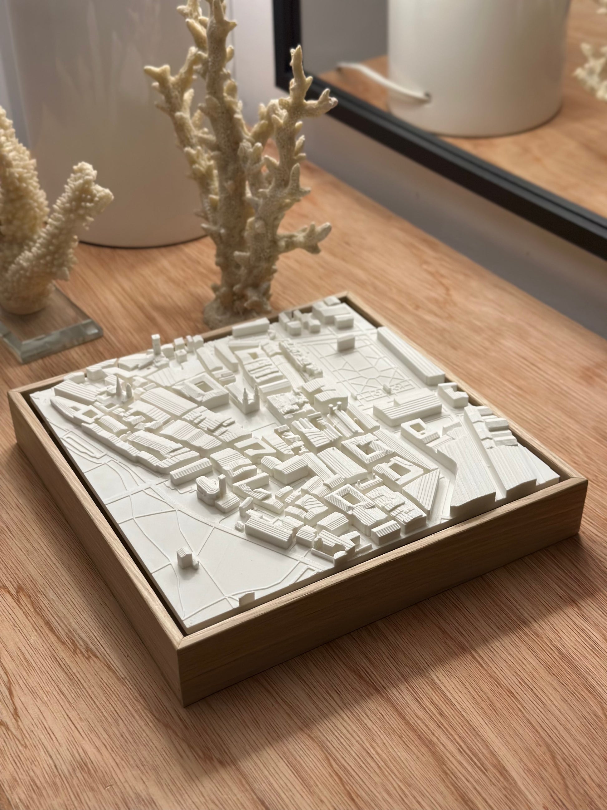 Logroño Compact mapa 3D en relieve