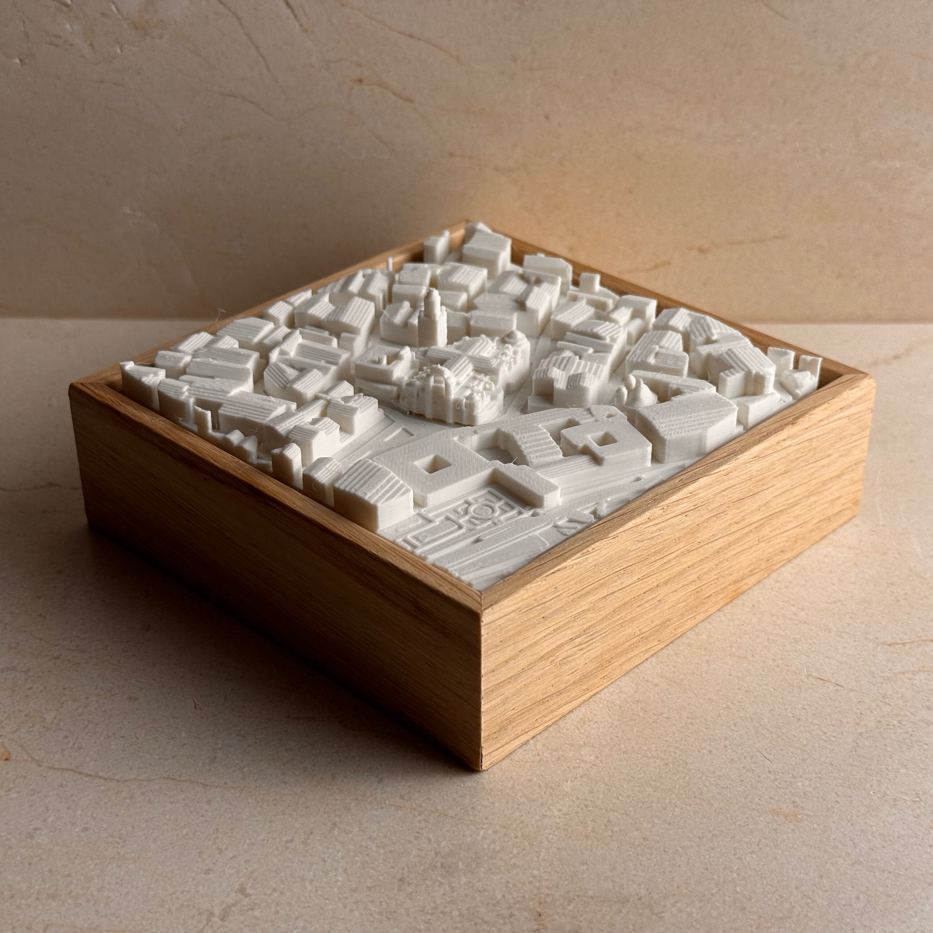 Murcia MINI mapa 3D en relieve