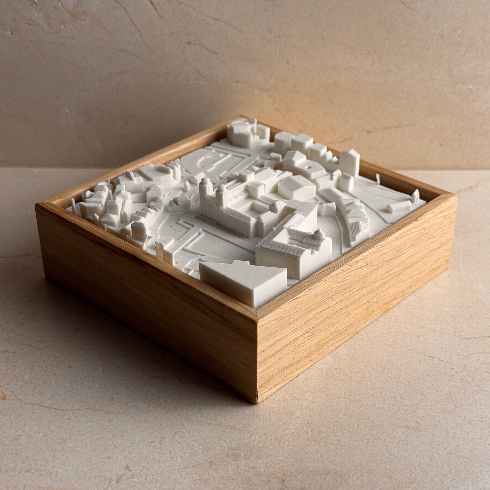 Oporto MINI mapa 3D en relieve