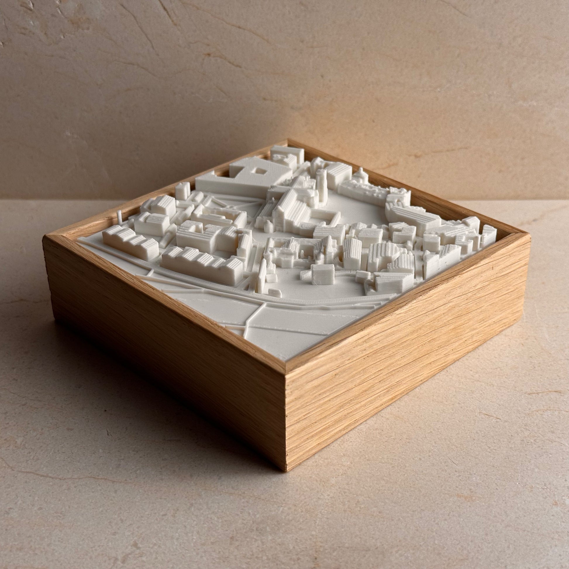 Palencia MINI mapa 3D en relieve