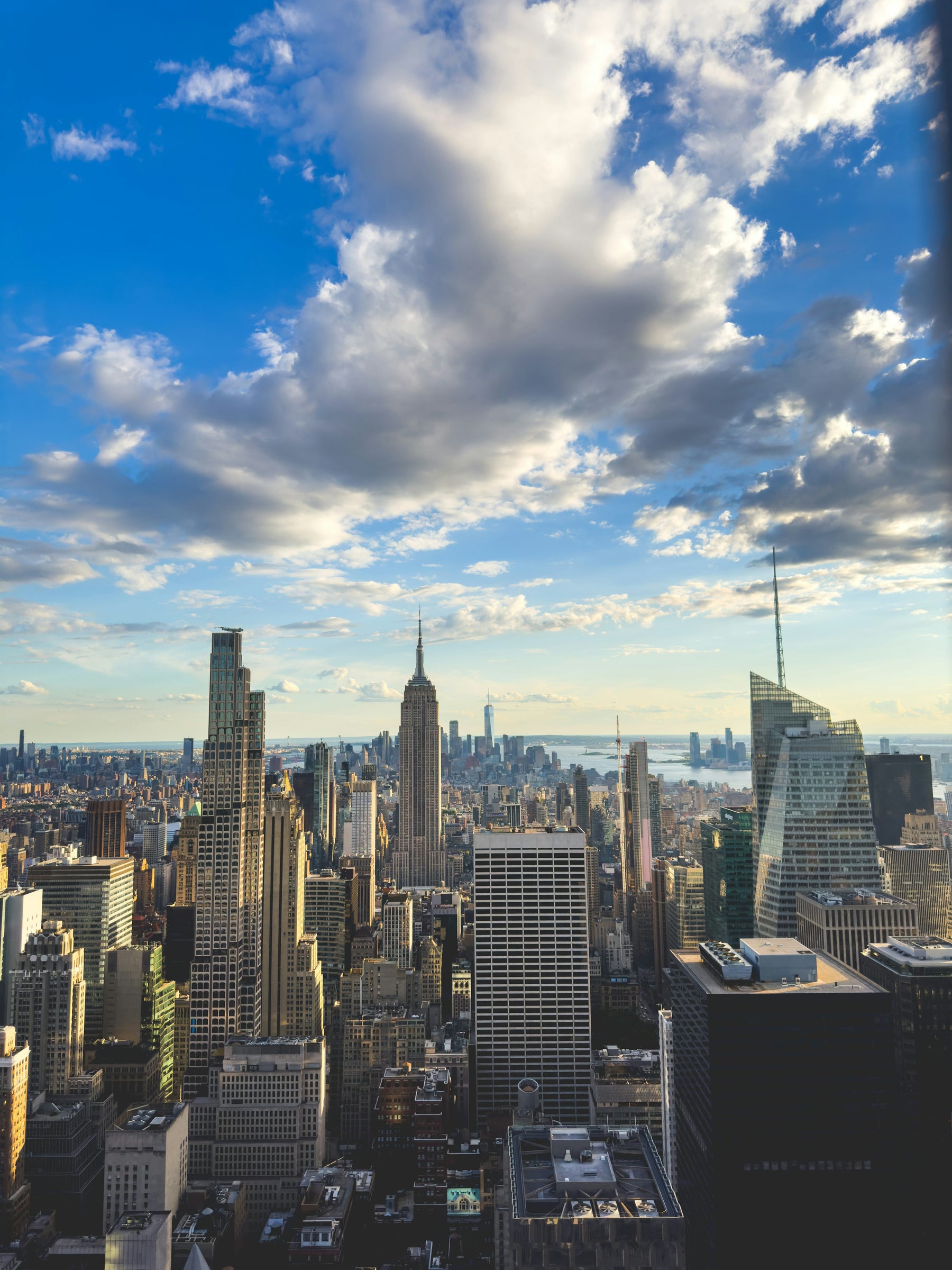Nueva York - skyline de Manhattan con el Empire State