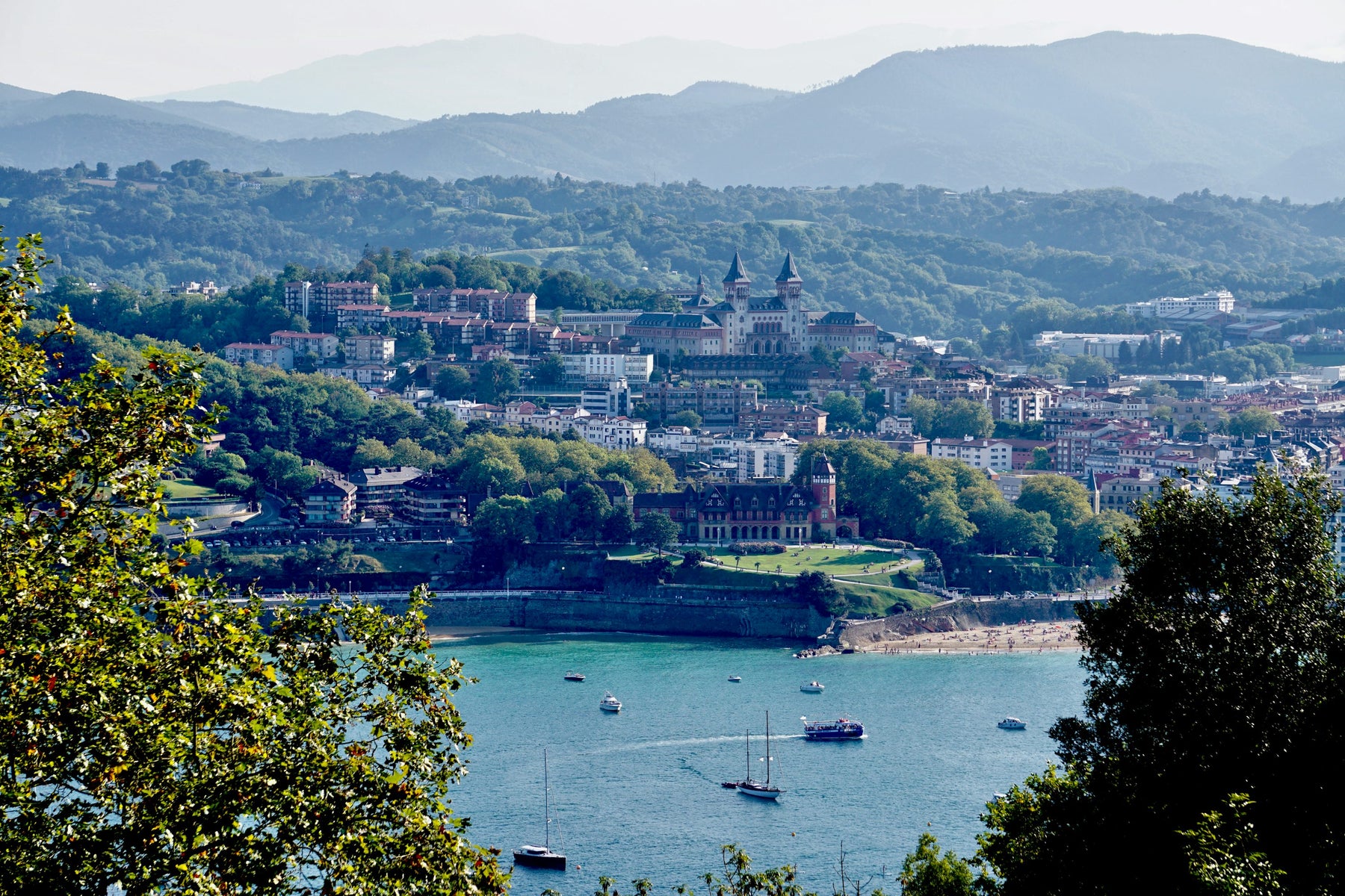 San Sebastian - Bahia de La Concha desde Urgull